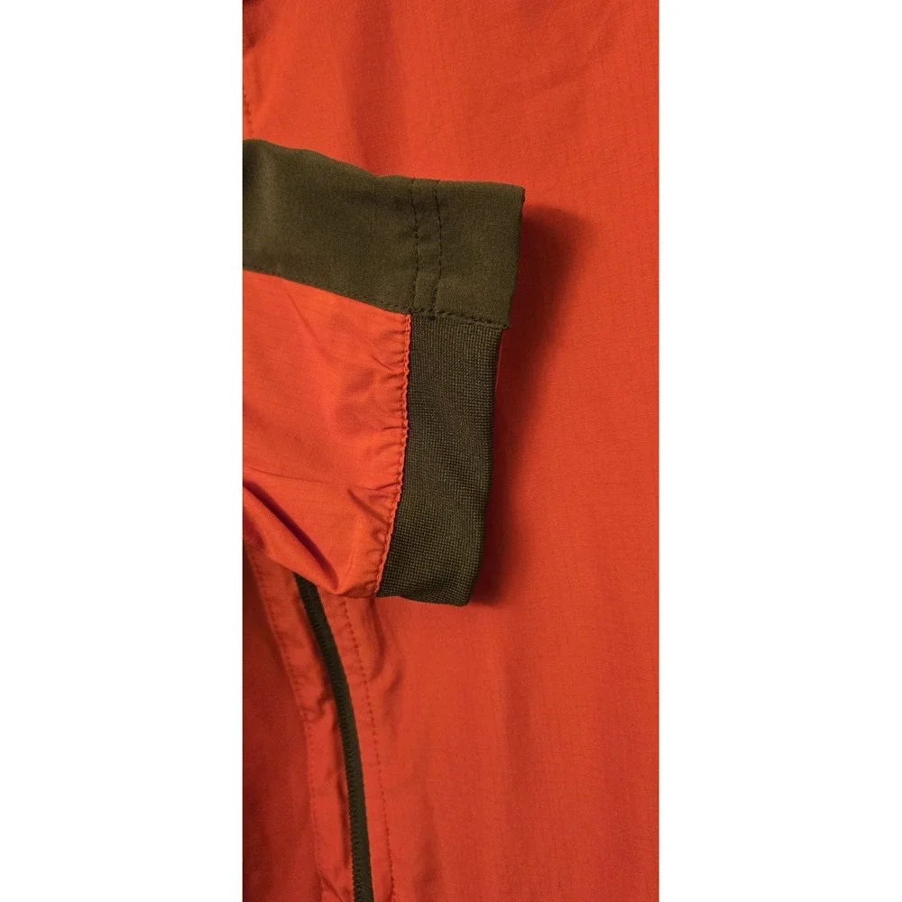 North End Mens Red Long Sleeve Full-Zip Windbreaker‎ Jacket Size Medium